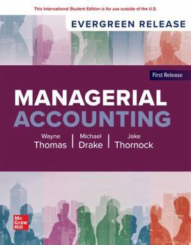 Loose Leaf Loose Leaf for Managerial Accounting: 2027 Release Book