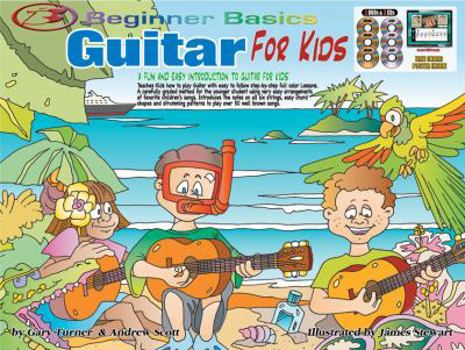 Hardcover CP11817 - Beginner Basics Guitar for Kids Book