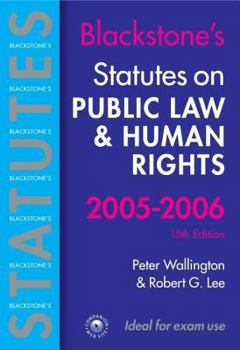 Hardcover Statutes on Public Law & Human Rights Book