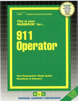 Paperback 911 Operator: Test Preparation Study Guide, Questions & Answers Book