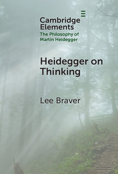 Hardcover Heidegger on Thinking Book