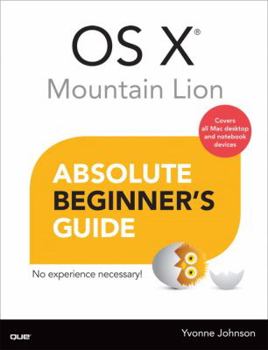 Paperback OS X Mountain Lion Absolute Beginner's Guide Book