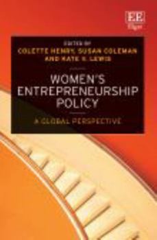 Paperback Women's Entrepreneurship Policy: A Global Perspective Book