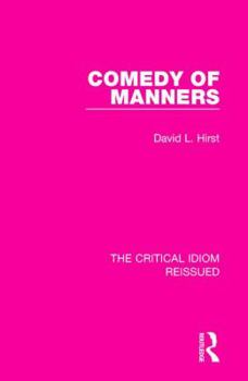 Paperback Comedy of Manners Book