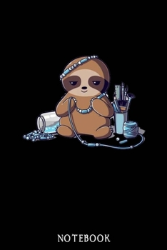 Paperback Notebook: Sloth Daily Planner " TODO " - Beautiful Floral Design Organized Life On Paper - Funny Sloth Accessories - Sloth Gifts Book