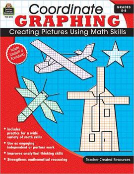 Paperback Coordinate Graphing Grade 5-8 Book