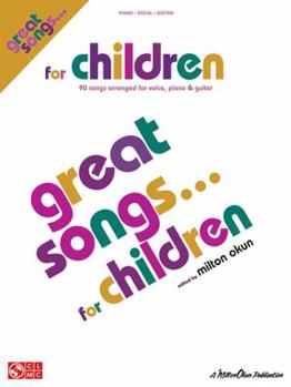 Paperback Great Songs for Children: P/V/G Mixed Folio Book