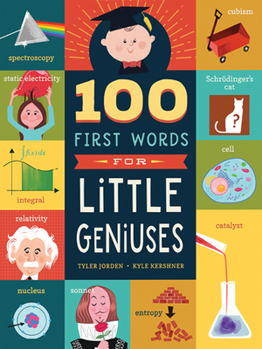 Board book 100 First Words for Little Geniuses: Volume 2 Book