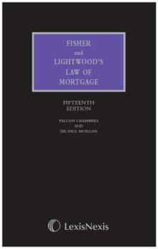 Hardcover Fisher and Lightwood's Law of Mortgage Book