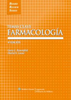 Paperback Temas Clave: Farmacologia [Spanish] Book