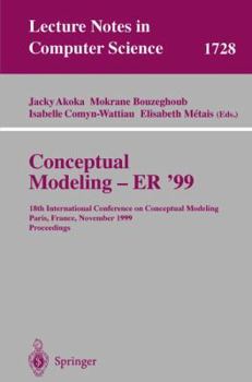 Paperback Conceptual Modeling Er'99: 18th International Conference on Conceptual Modeling Paris, France, November 15-18, 1999 Proceedings Book