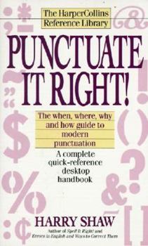 Mass Market Paperback Punctuate It Right! Book