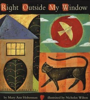 Hardcover Right Outside My Window Book