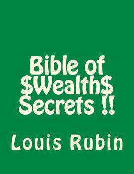 Paperback Bible of Wealth Secrets Book