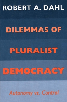 Paperback Pluralist Democracy Book