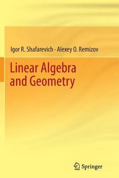 Paperback Linear Algebra and Geometry Book