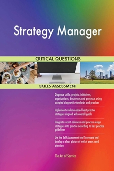 Paperback Strategy Manager Critical Questions Skills Assessment Book
