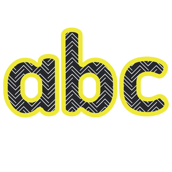 Misc. Supplies Aim High Lowercase Bulletin Board Letters Book