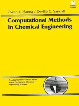 Hardcover Computational Methods in Chemical Engineering Book