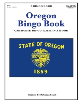 Paperback Oregon Bingo Book: Complete Bingo Game In A Book