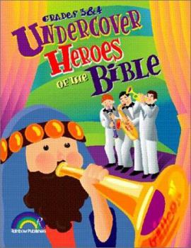 Paperback Undercover Heroes of the Bible Grades 3-4 Book