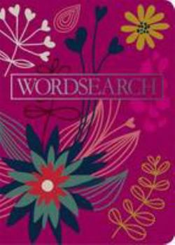 Paperback Floral Notebook Wordsearch Book