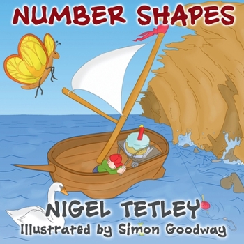 Paperback Number Shapes Book