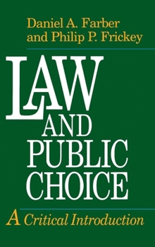 Paperback Law and Public Choice: A Critical Introduction Book