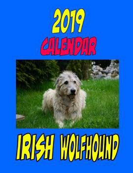 Paperback 2019 Calendar Irish Wolfhound: Dog weekly calendar, personal contacts list, password log, notes and to do list. Book