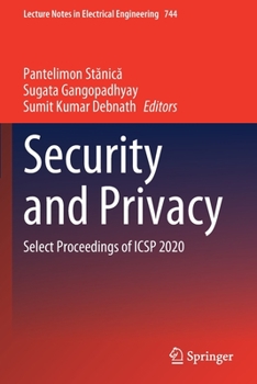 Paperback Security and Privacy: Select Proceedings of Icsp 2020 Book