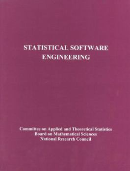 Paperback Statistical Software Engineering Book