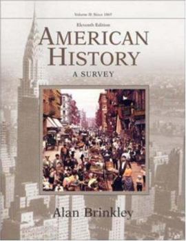 Paperback American History: A Survey, Volume 2 MP w/PowerWeb Book