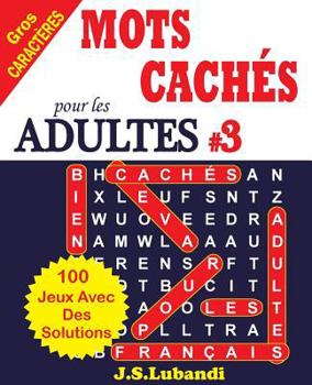 Paperback MOTS CACHÉS pour les ADULTES # 3 [French] Book