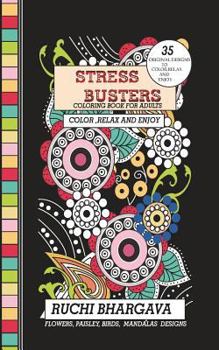 Paperback Stress Busters: coloring book for Adults Book