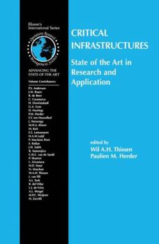Hardcover Critical Infrastructures State of the Art in Research and Application Book