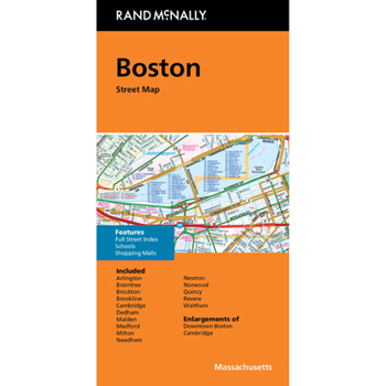 Loose Leaf Rand McNally Folded Map: Boston Street Map Book