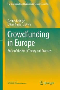 Hardcover Crowdfunding in Europe: State of the Art in Theory and Practice Book
