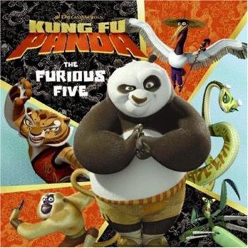 Paperback Kung Fu Panda: The Furious Five Book