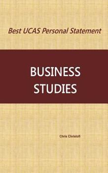 Paperback Best UCAS Personal Statement: Business Studies Book