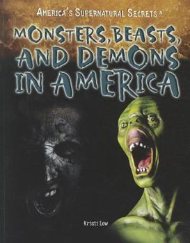 Paperback Monsters, Beasts, and Demons in America Book