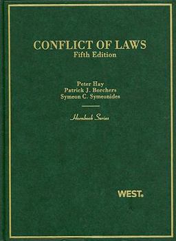 Hardcover Conflict of Laws (Hornbooks) Book