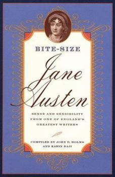 Hardcover Bite-Size Jane Austen: Sense and Sensibility from One of England's Greatest Writers Book