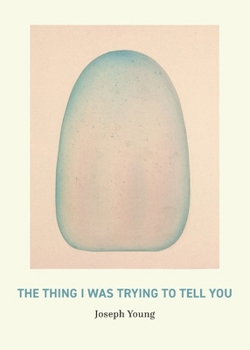 Paperback The Thing I Was Trying to Tell You Book