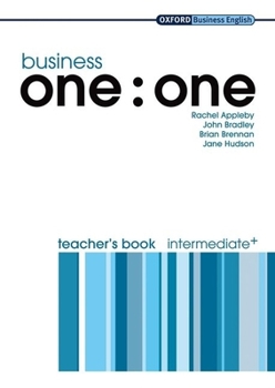 Paperback Business One: One Intermediate Teacher's Book: Teacher's Book