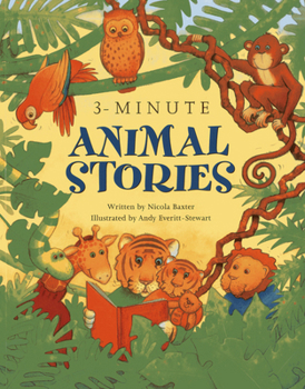 Paperback 3-Minute Animal Stories Book