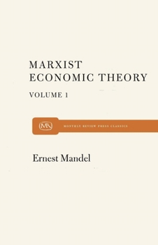 Paperback Marx Economic Theory Volume 1 Book
