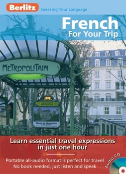 Audio CD French for Your Trip [With Booklet] Book