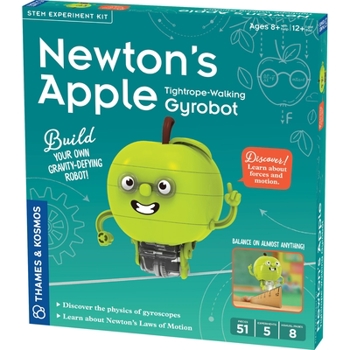 Newton's Apple: Tightrope-Walking Gyrobot [With Battery]
