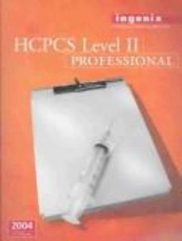 Paperback HCPCS Level II Professional - 2004 Book
