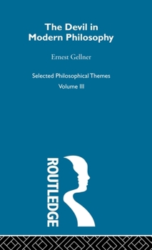 Hardcover The Devil in Modern Philosophy Book